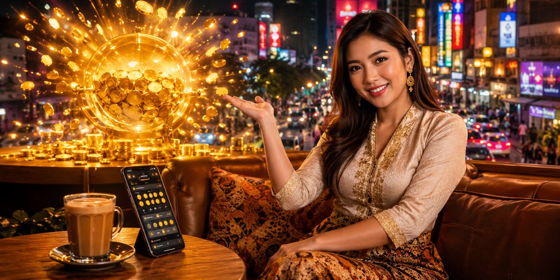 Pengguna mengakses kawalan diri platform mudah alih kasino di Kuala Lumpur dengan flip7