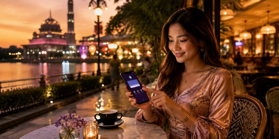 Antara paparan aplikasi mudah alih flip7 dalam telefon pintar